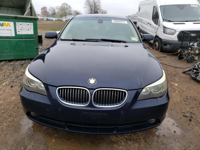 Photo 5 from auction – 2006 BMW 530 I with VIN WBANE73586CM39944