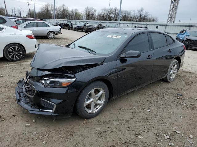 CHEVROLET MALIBU LS 2017 with VIN 1G1ZB5ST3HF281573 - Photo from auction