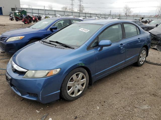 HONDA CIVIC LX 2009 with VIN 19XFA16539E013152 - Photo from auction