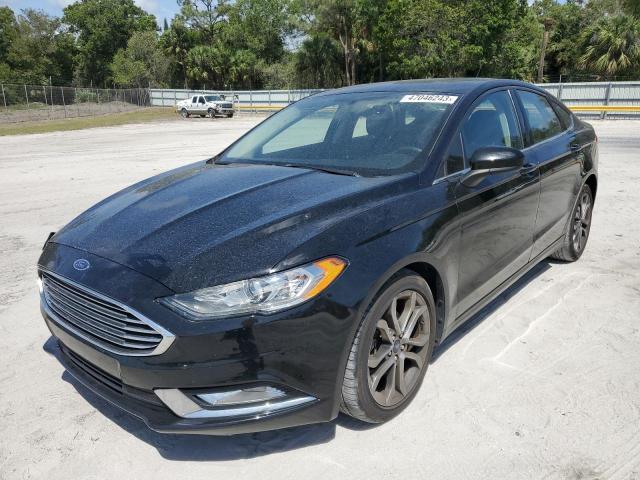 FORD FUSION SE 2017 with VIN 3FA6P0HD9HR377697 - Photo from auction