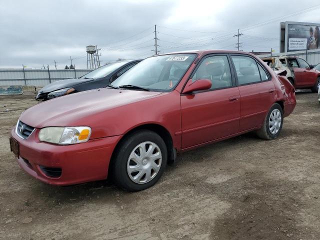 TOYOTA COROLLA CE 2001 with VIN 1NXBR12E71Z530176 - Photo from auction