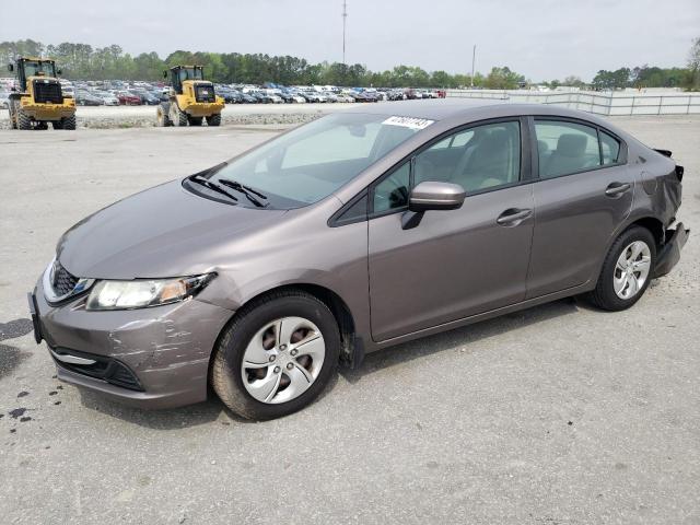 HONDA CIVIC LX 2015 with VIN 19XFB2F53FE117218 - Photo from auction