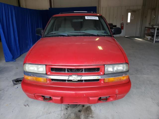 Photo 5 from auction – 2004 CHEVROLET BLAZER with VIN 1GNDT13X84K144078