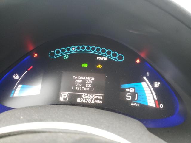Photo 9 from auction – 2013 NISSAN LEAF S with VIN 1N4AZ0CP9DC420756