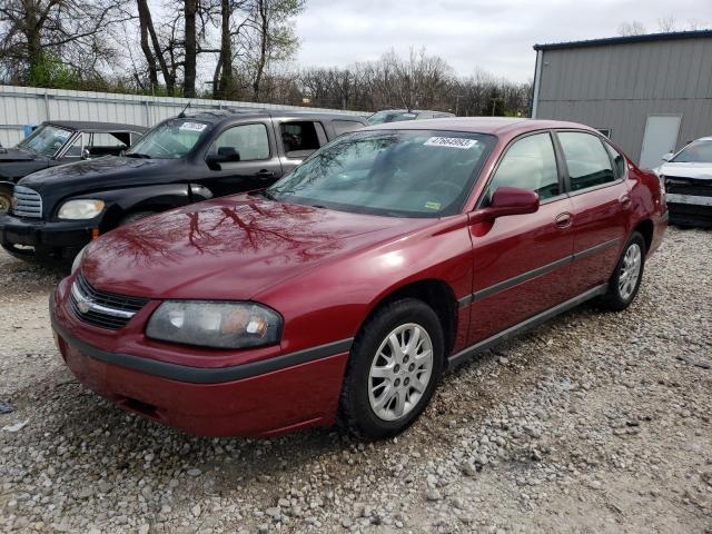 CHEVROLET IMPALA 2005 with VIN 2G1WF52E259338133 - Photo from auction
