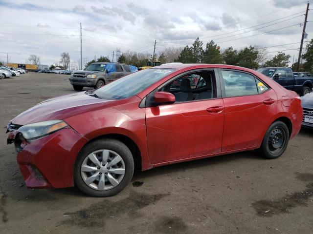 TOYOTA COROLLA L 2014 with VIN 5YFBURHE7EP091783 - Photo from auction