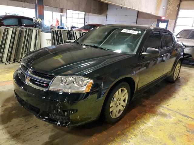 DODGE AVENGER SE 2012 with VIN 1C3CDZAB4CN209890 - Photo from auction