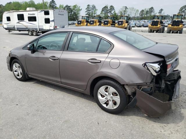 Photo 2 from auction – 2015 HONDA CIVIC LX with VIN 19XFB2F53FE117218