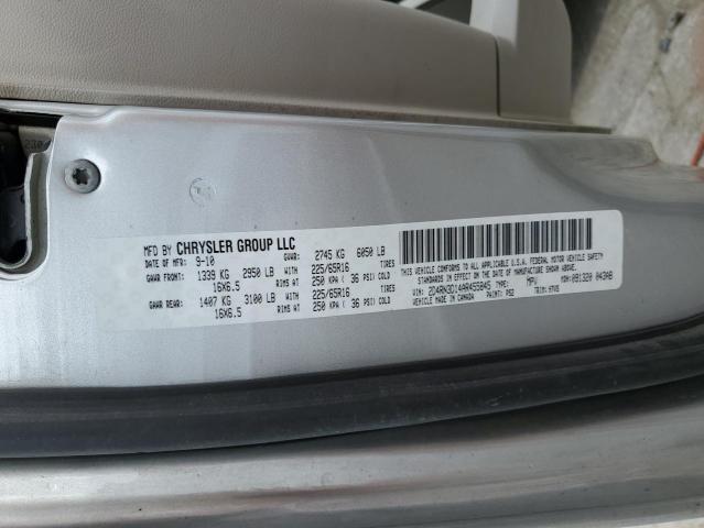 Photo 14 from auction – 2010 DODGE GRAND CARA with VIN 2D4RN3D14AR455845
