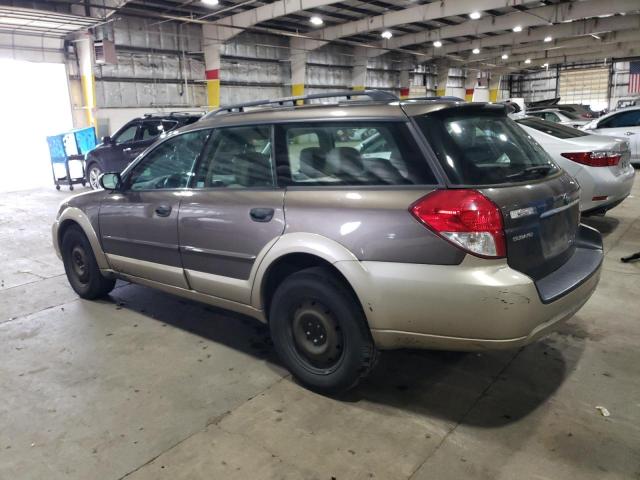 Photo 2 from auction – 2008 SUBARU OUTBACK with VIN 4S4BP60C087351815