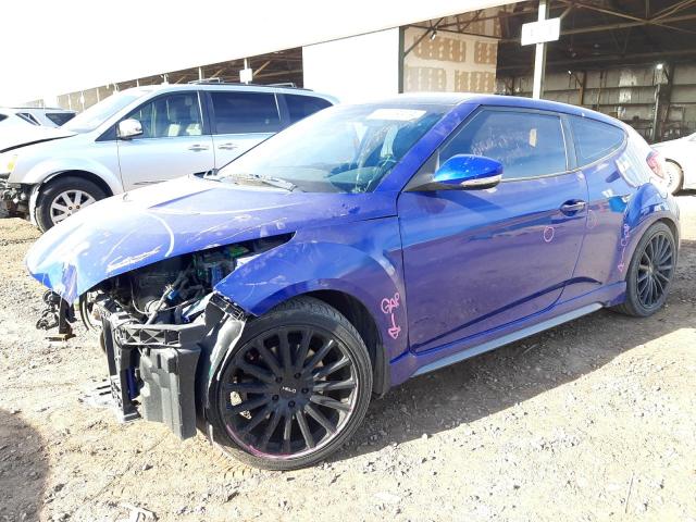 HYUNDAI VELOSTER T 2014 with VIN KMHTC6AE9EU193567 - Photo from auction