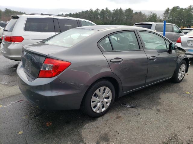 Photo 3 from auction – 2012 HONDA CIVIC LX with VIN 2HGFB2F56CH600591