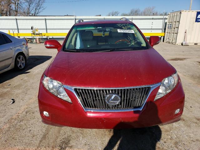 Photo 5 from auction – 2011 LEXUS RX 350 with VIN JTJBK1BA0B2013947