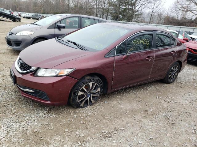 HONDA CIVIC EX 2013 with VIN 19XFB2F80DE283316 - Photo from auction