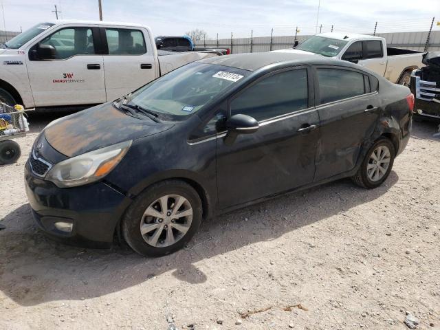 KIA RIO EX 2013 with VIN KNADN4A3XD6172863 - Photo from auction