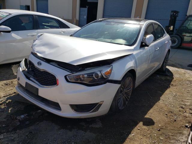 KIA CADENZA PR 2014 with VIN KNALN4D76E5154734 - Photo from auction