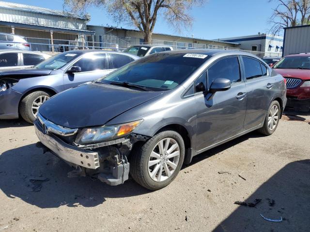 HONDA CIVIC EX 2012 with VIN 2HGFB2F88CH329771 - Photo from auction