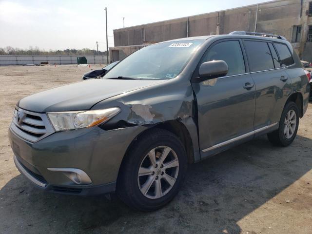 TOYOTA HIGHLANDER 2013 with VIN 5TDBK3EH2DS258722 - Photo from auction