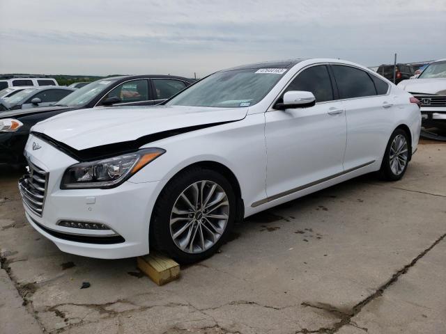 GENESIS G80 BASE 2017 with VIN KMHGN4JEXHU171808 - Photo from auction