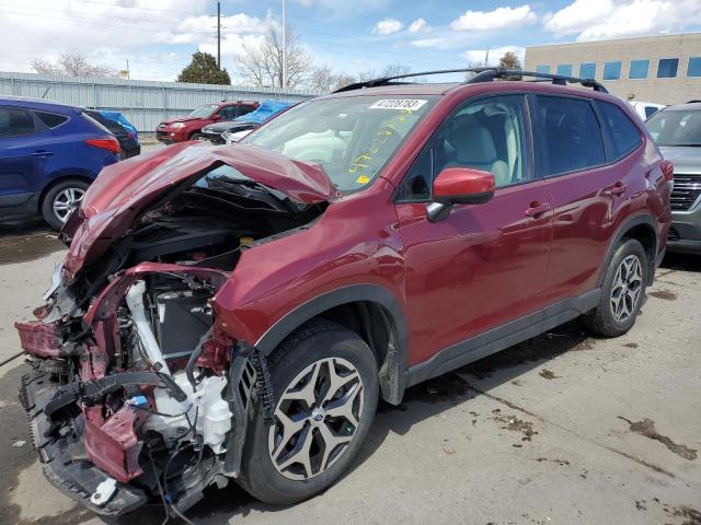 SUBARU FORESTER P 2021 with VIN JF2SKAFC8MH465614 - Photo from auction