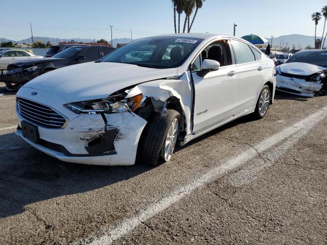 FORD FUSION SE 2019 with VIN 3FA6P0LU2KR134571 - Photo from auction