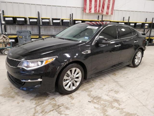 KIA OPTIMA EX 2016 with VIN 5XXGU4L37GG046174 - Photo from auction