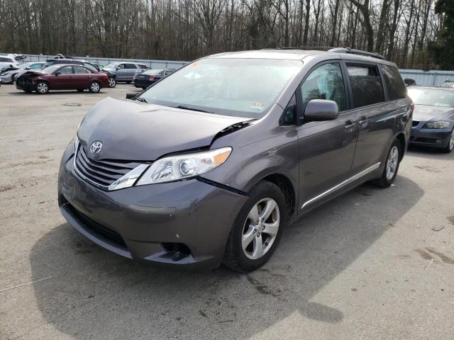 TOYOTA SIENNA LE 2015 with VIN 5TDKK3DC2FS659597 - Photo from auction
