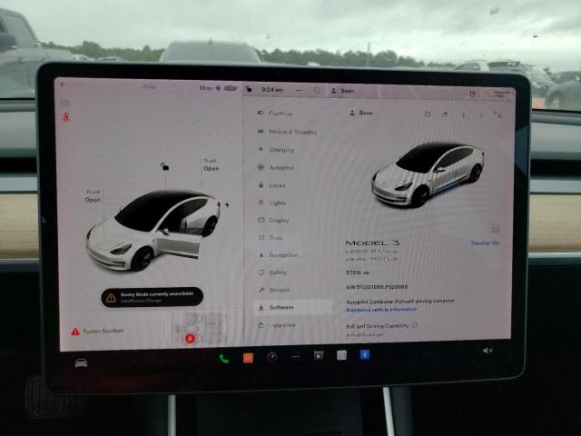 Photo 9 from auction – 2020 TESLA MODEL 3 with VIN 5YJ3E1EB1LF520986