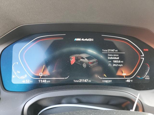 Photo 9 from auction – 2021 BMW M440XI with VIN WBA13AR03MCG23511