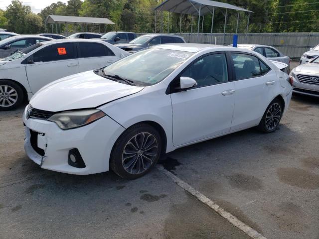 TOYOTA COROLLA L 2014 with VIN 2T1BURHEXEC123125 - Photo from auction