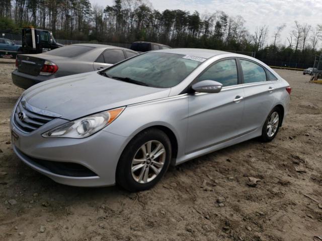 HYUNDAI SONATA GLS 2014 with VIN 5NPEB4AC8EH813399 - Photo from auction
