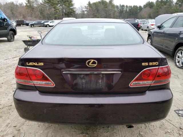 Photo 6 from auction – 2005 LEXUS ES 330 with VIN JTHBA30G855138382