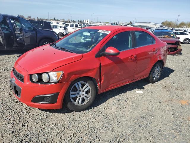 CHEVROLET SONIC LT 2014 with VIN 1G1JC5SHXE4189082 - Photo from auction