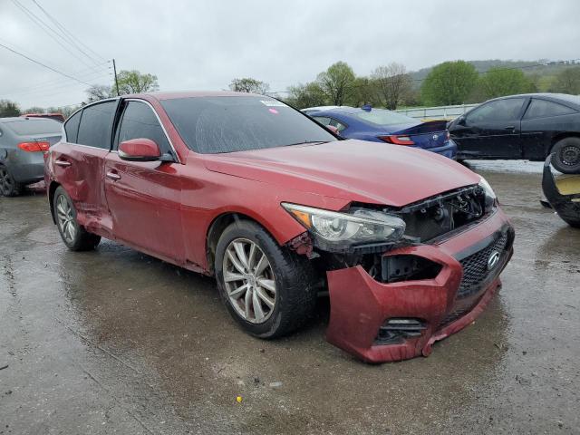 Photo 4 from auction – 2014 INFINITI Q50 BASE with VIN JN1BV7AR3EM690698