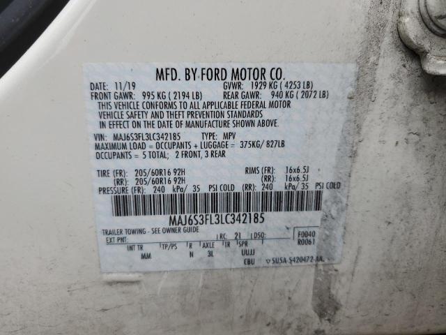 Photo 14 from auction – 2020 FORD ECOSPORT S with VIN MAJ6S3FL3LC342185