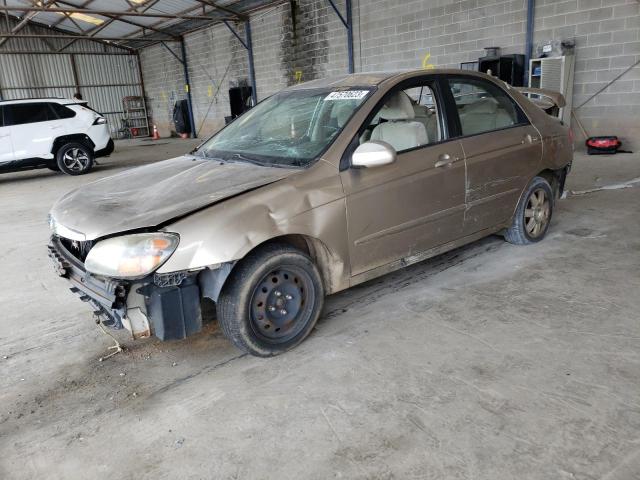 KIA SPECTRA EX 2009 with VIN KNAFE221895597571 - Photo from auction