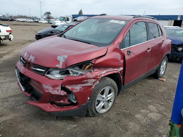 CHEVROLET TRAX 1LT 2018 with VIN 3GNCJLSB0JL355403 - Photo from auction