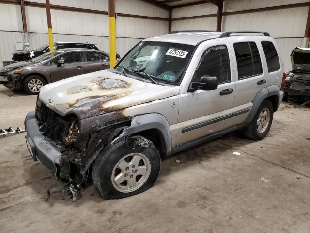 JEEP LIBERTY SP 2007 with VIN 1J4GL48K77W572364 - Photo from auction