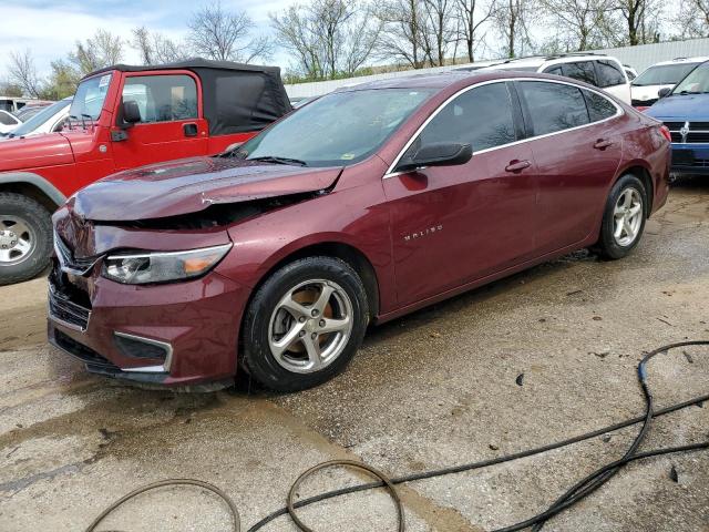CHEVROLET MALIBU LS 2016 with VIN 1G1ZB5ST7GF324665 - Photo from auction