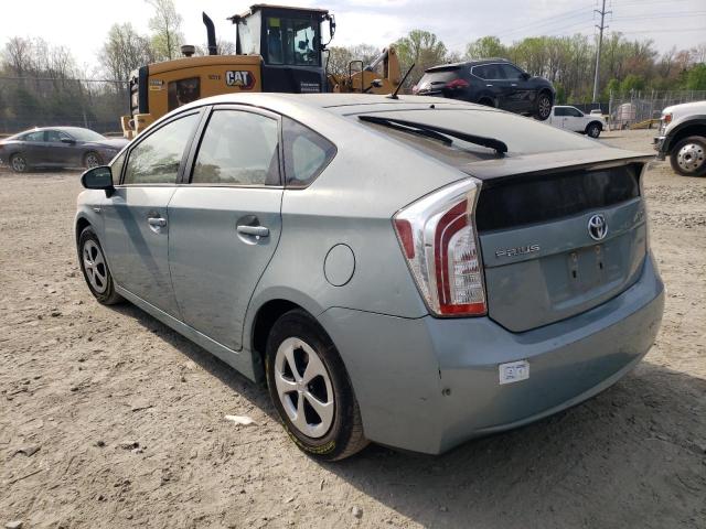 Photo 2 from auction – 2013 TOYOTA PRIUS with VIN JTDKN3DU8D1671330