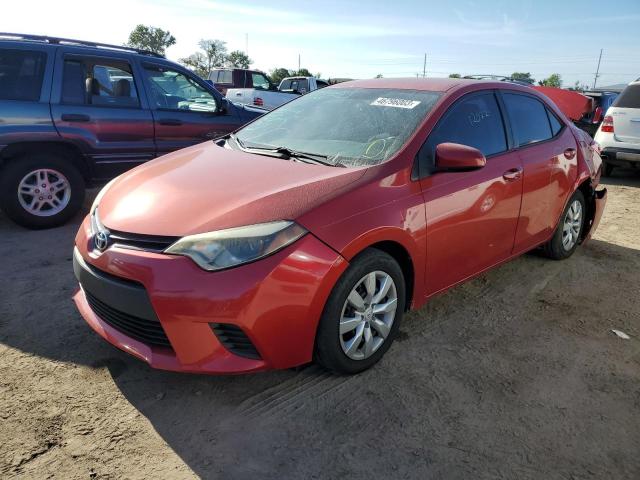 TOYOTA COROLLA L 2014 with VIN 5YFBURHE8EP055181 - Photo from auction