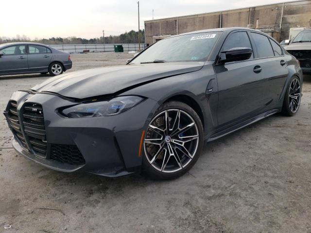 BMW M3 2021 with VIN WBS53AY01MFL48375 - Photo from auction
