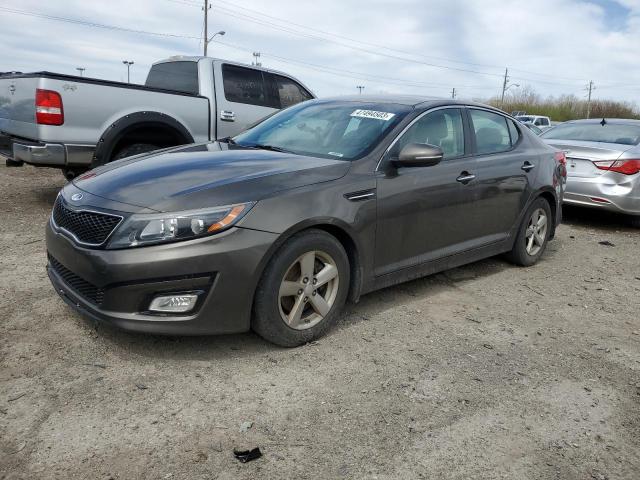 KIA OPTIMA LX 2014 with VIN 5XXGM4A74EG334673 - Photo from auction