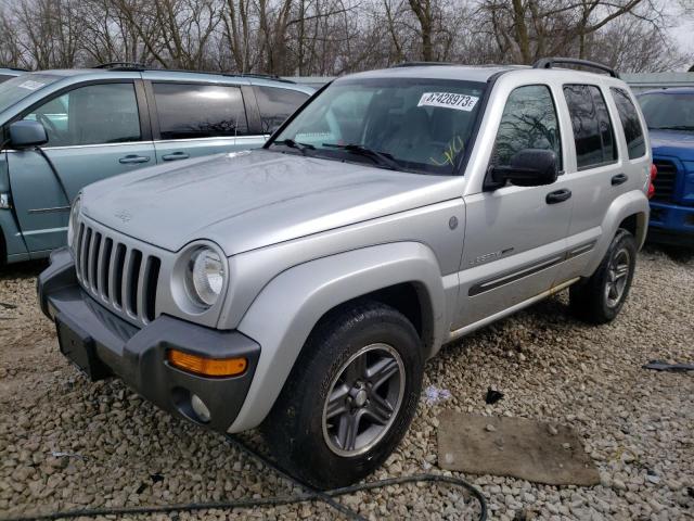 JEEP LIBERTY SP 2004 with VIN 1J4GL48K74W293654 - Photo from auction