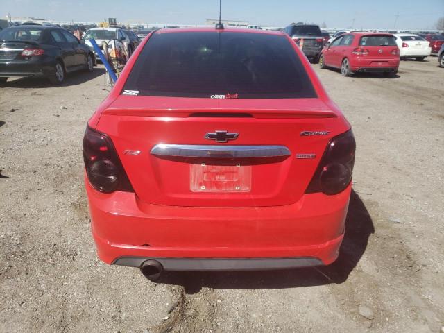 Photo 6 from auction – 2015 CHEVROLET SONIC RS with VIN 1G1JG5SB6F4141905