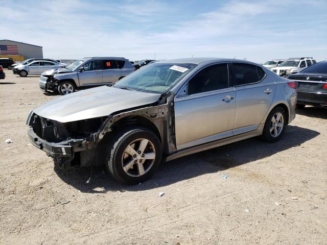 KIA OPTIMA LX 2014 with VIN 5XXGM4A71EG266204 - Photo from auction