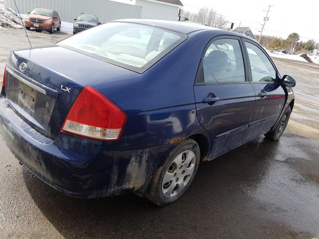 Photo 3 from auction – 2007 KIA SPECTRA EX with VIN KNAFE121675456781