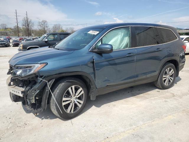 HONDA PILOT EX 2018 with VIN 5FNYF5H32JB013994 - Photo from auction