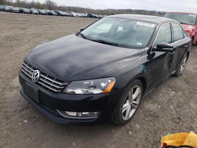 VOLKSWAGEN PASSAT SE 2014 with VIN 1VWBM7A35EC034128 - Photo from auction