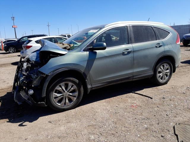 HONDA CR-V EXL 2012 with VIN 2HKRM4H71CH605947 - Photo from auction